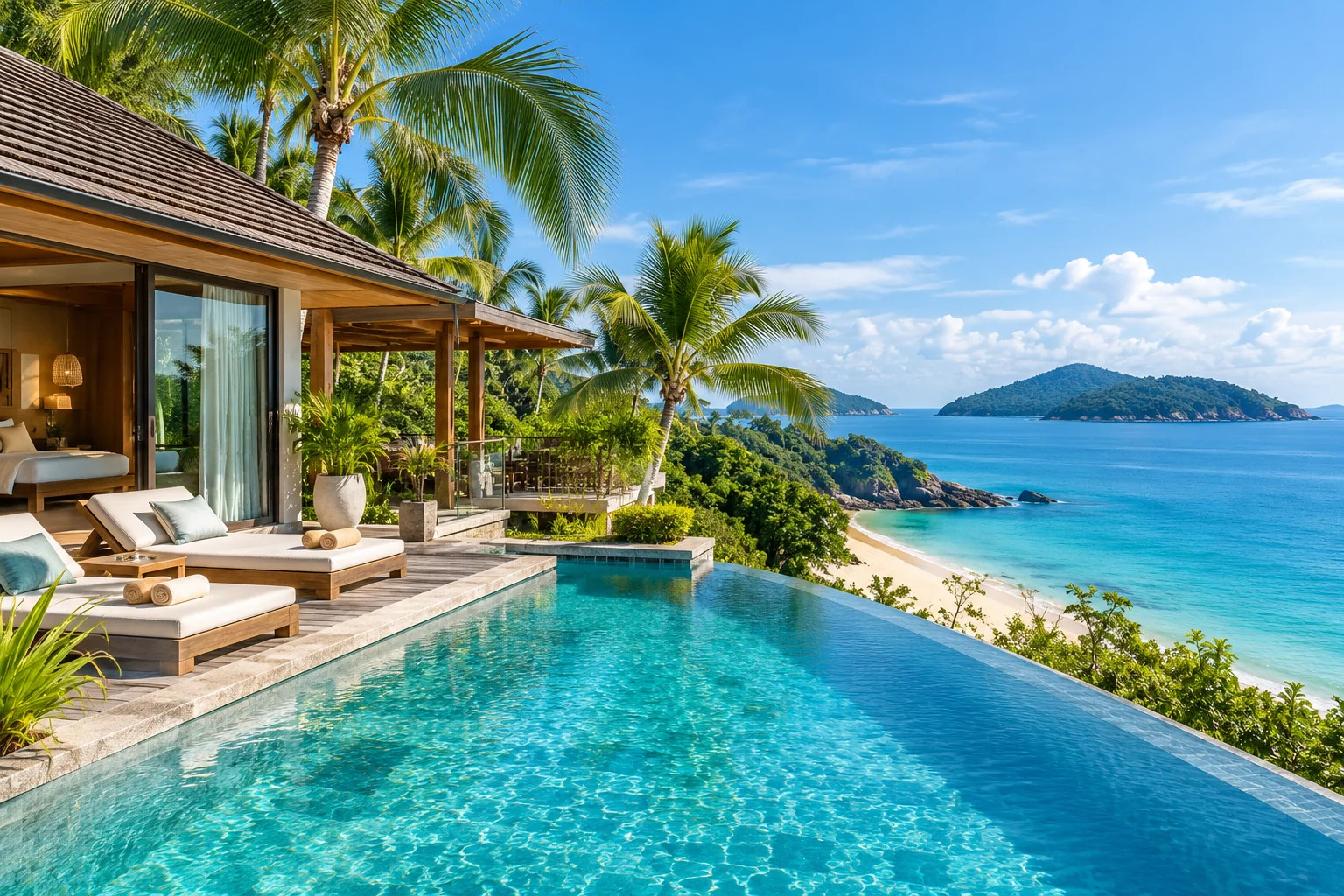 Illustrative Phuket travel scene